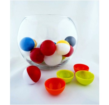 Kulka 50 mm czarne do losowania POLISTYREN