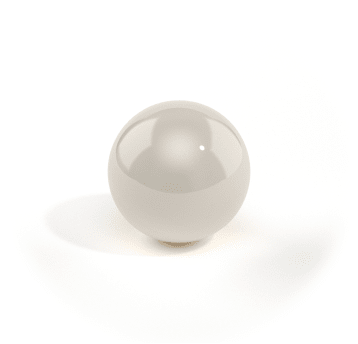 Kulka fi 3,175 mm (1/8") AL2O3 G25 tlenek glinu