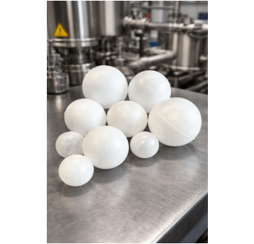 Kulka fi 47 mm Polipropylen Naturalny (pusta)